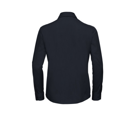 LADIES' LONG SLEEVE CLASSIC POLYCOTTON POPLIN SHIRT