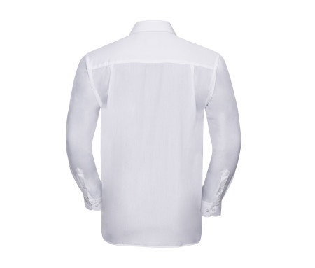 MEN'S LONG SLEEVE CLASSIC POLYCOTTON POPLIN SHIRT