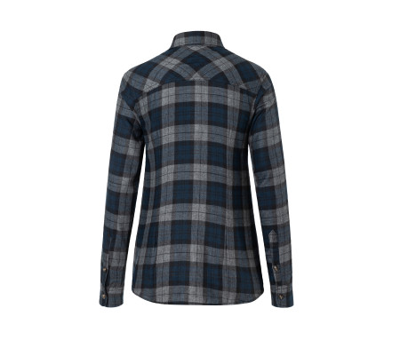 LADIES' CHECKED BLOUSE URBAN-STYLE
