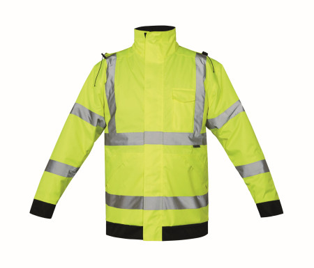 HI-VIS RAIN JACKET TAMPERE