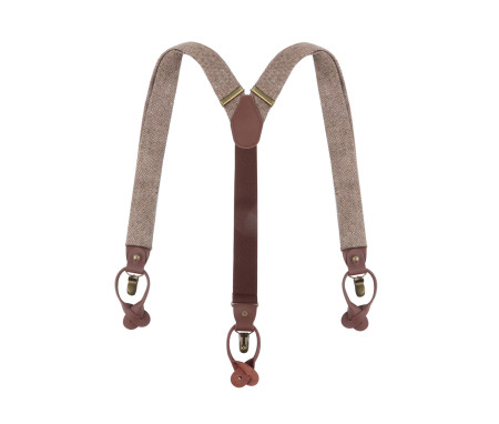 SUSPENDERS URBAN-HERRINGBONE