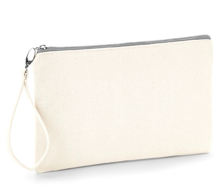 CANVAS WRISTLET POUCH