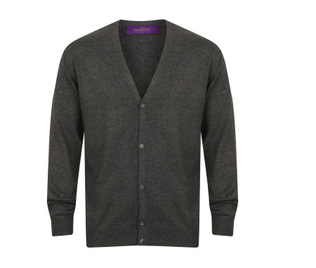 MEN'S V BUTTON CARDIGAN