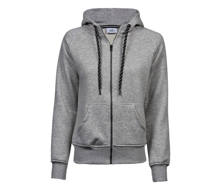 LADIES FASHION FULL ZIP HOOD