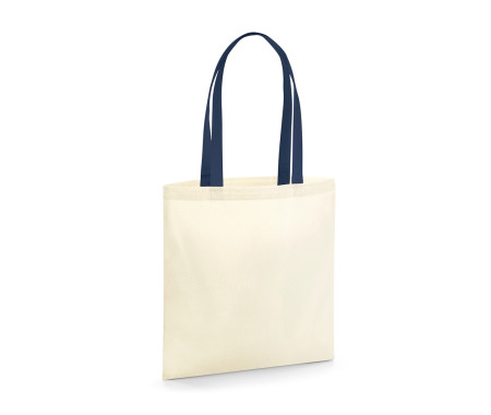 EARTHAWARE® ORGANIC BAG FOR LIFE - CONTRAST HANDLES