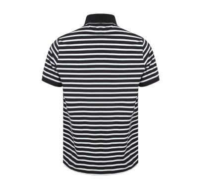 STRIPED JERSEY POLO SHIRT