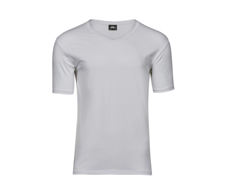 STRETCH V-NECK TEE