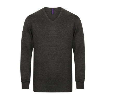 MEN'S V-NECK JUMPER