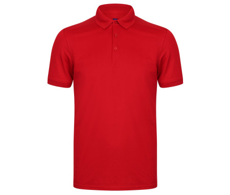 MEN’S STRETCH POLYESTER POLO SHIRT