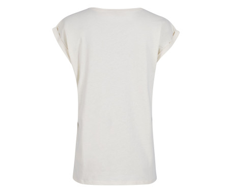 LADIES EXTENDED SHOULDER TEE
