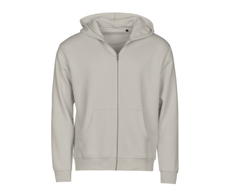 UNLABELED HOODED FULL ZIP SWEATSHIRT