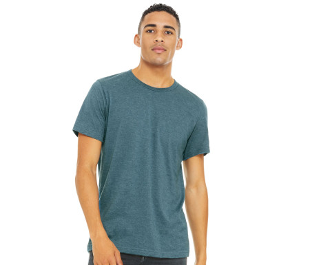 UNISEX HEATHER CVC SHORT SLEEVE TEE