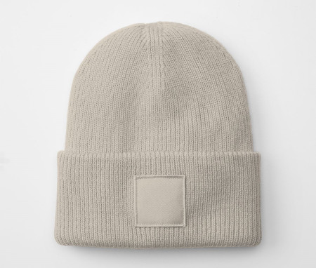 DEEP CUFFED TONAL PATCH BEANIE