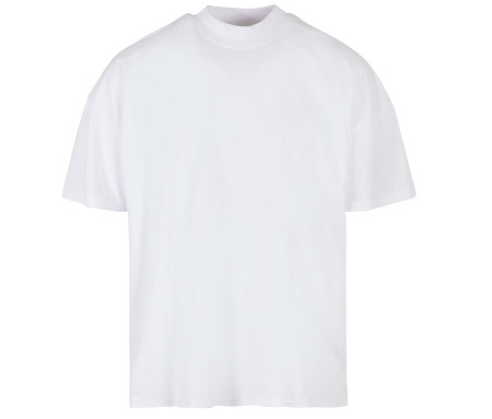 OVERSIZED MOCK NECK TEE