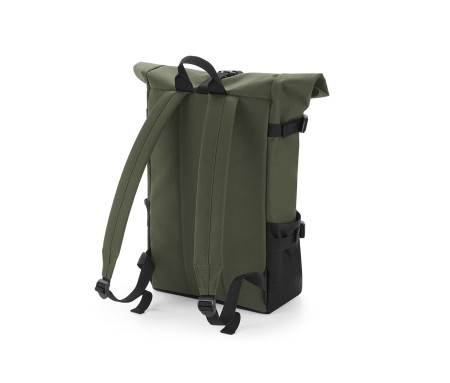 BLOCK ROLL-TOP BACKPACK