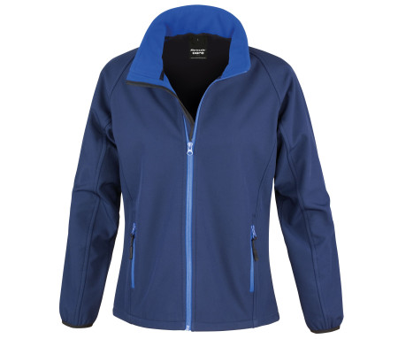 WOMENS PRINTABLE SOFTSHELL JACKET