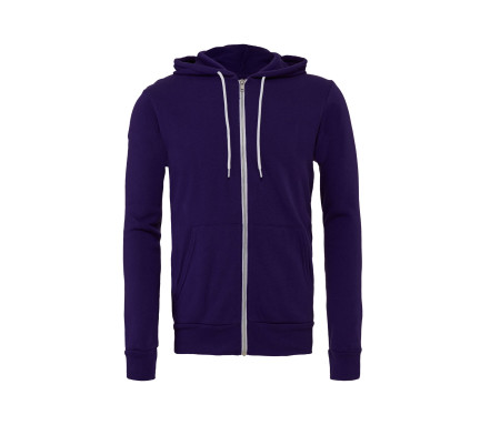 UNISEX FLEECE FULL-ZIP HOODIE