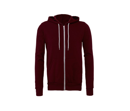 UNISEX FLEECE FULL-ZIP HOODIE