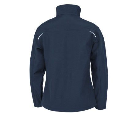 WOMENS RECYCLED 3-LAYER PRINTABLE SOFTSHELL JACKET