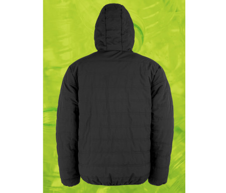 BLACK COMPASS PADDED WINTER JACKET