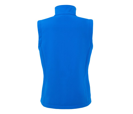 WOMENS RECYCLED 2-LAYER PRINTABLE SOFTSHELL BODYWARMER