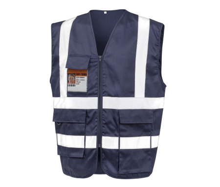 HEAVY DUTY POLYCOTTON SECURITY VEST
