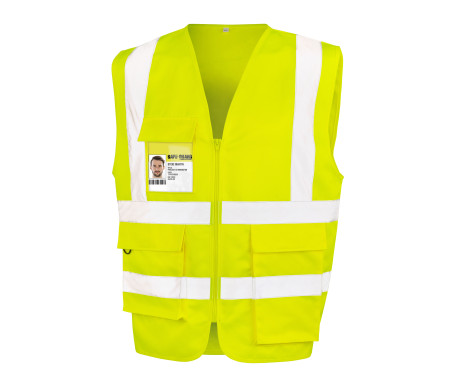 HEAVY DUTY POLYCOTTON SECURITY VEST