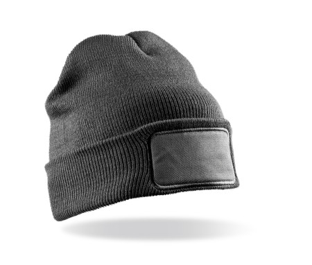 DOUBLE KNIT PRINTERS BEANIE