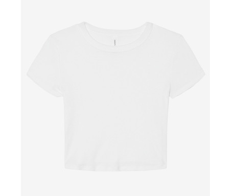 WOMEN'S MICRO RIB BABY TEE