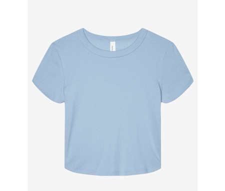 WOMEN'S MICRO RIB BABY TEE