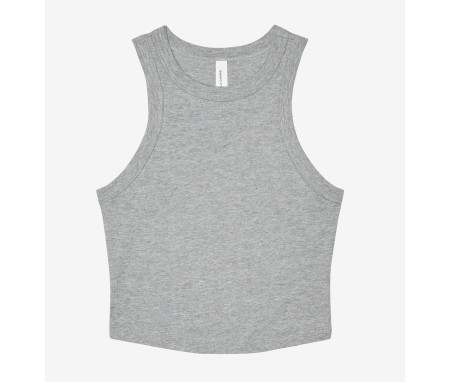 WOMEN'S MICRO RIB RACER TANK