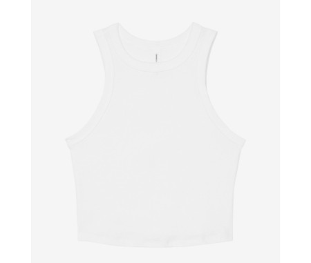 WOMEN'S MICRO RIB RACER TANK