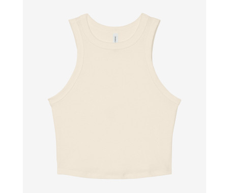 WOMEN'S MICRO RIB RACER TANK