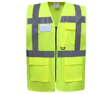 MULTI-FUNCTIONAL EXECUTIVE HI-VIS WAISTCOAT