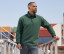 HEAVY DUTY WORKWEAR COLLAR SWEATSHIRT