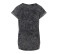 LADIES ACID WASHED EXTENDED SHOULDER TEE