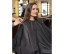 WATER-REPELLENT HAIRDRESSER'S CAPE WITH HAND GRIPS